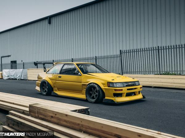 This LS V8 swapped Toyota AE86 is an absolute beast!